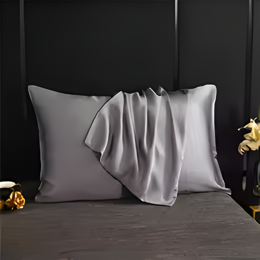 Housse d'oreiller en soie naturelle